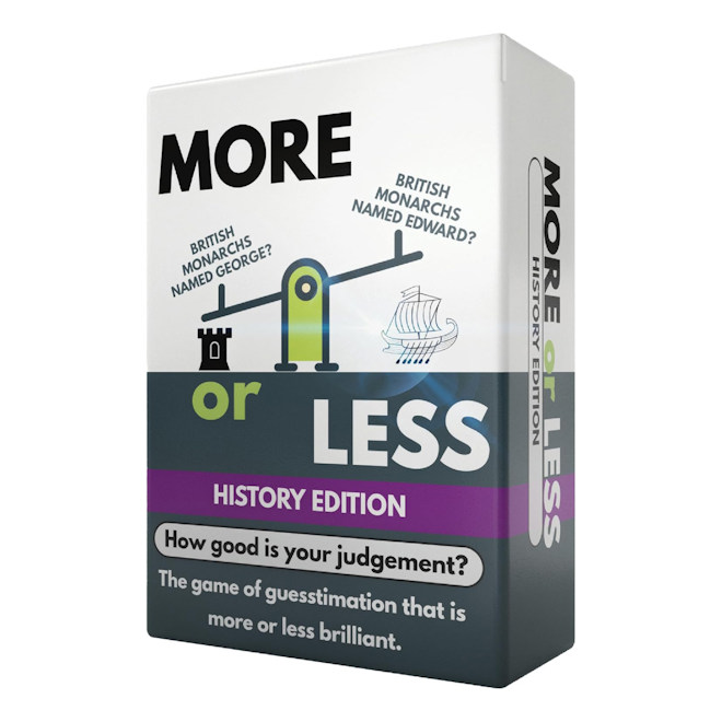 More or Less card game