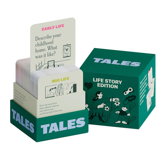 TALES Life Story Interview card game